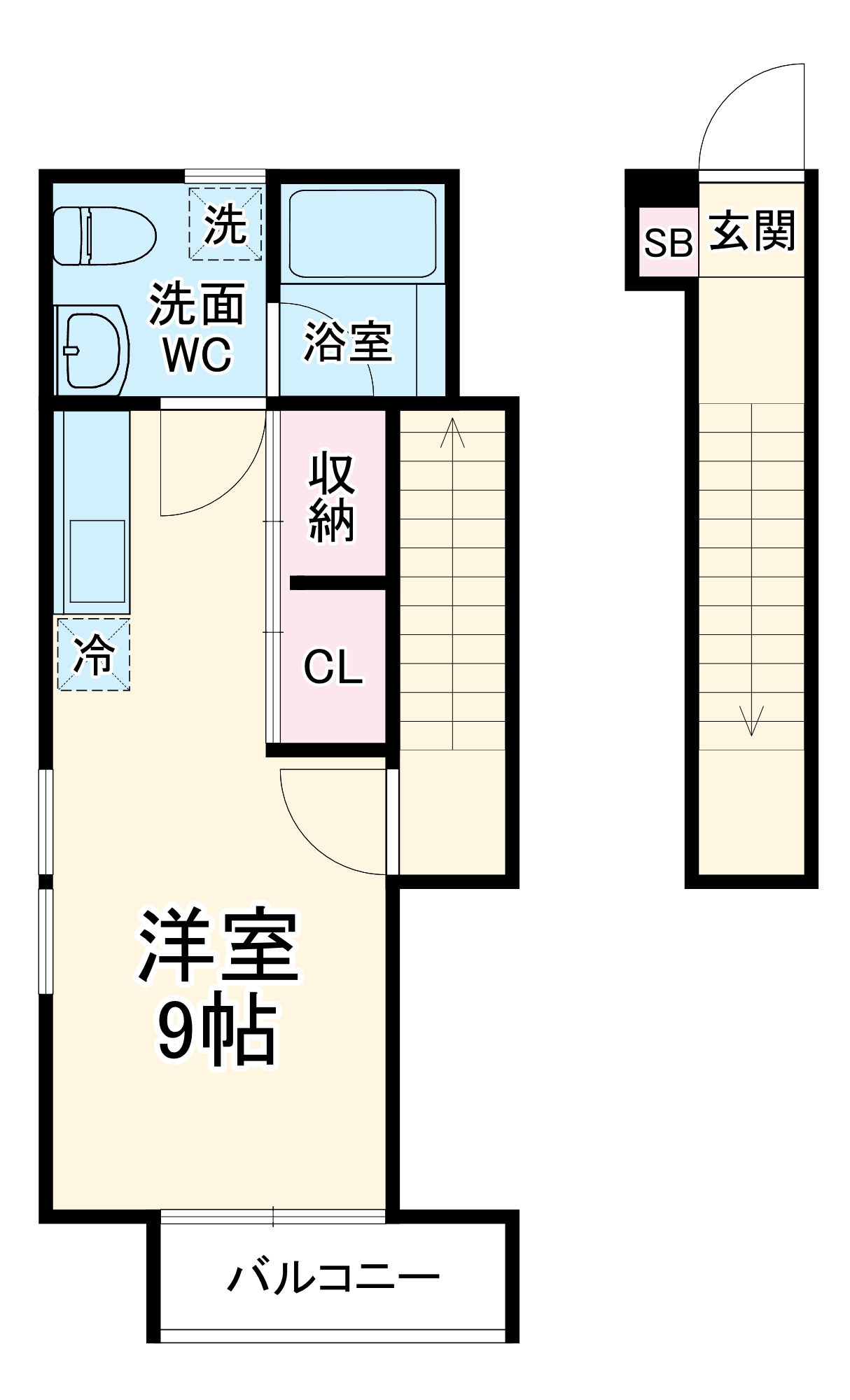 先行舎SEDEの間取り