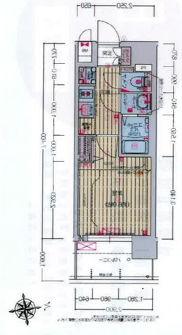 プレサンス尾張一宮ジュレアの間取り