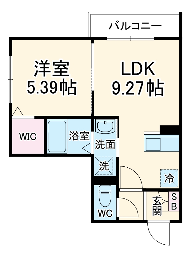パストラル実籾の間取り