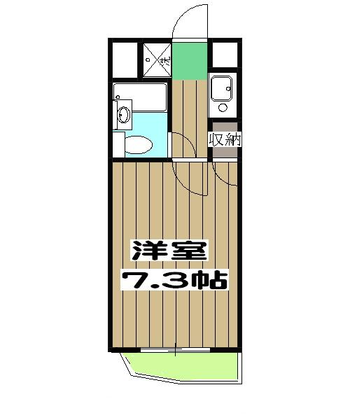サンクスパレ南巽の間取り