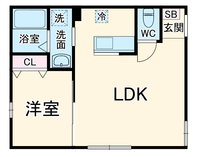 茜さす春のセラビィの間取り