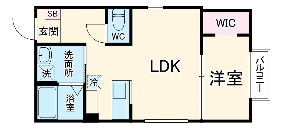 茜さす春のセラビィの間取り
