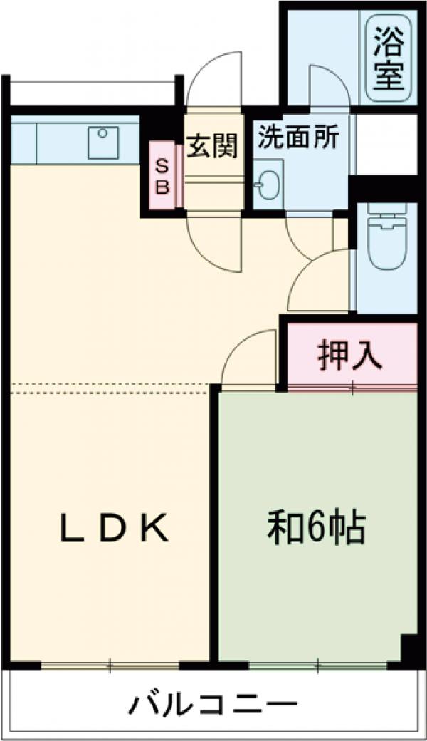 ウイング高崎の間取り