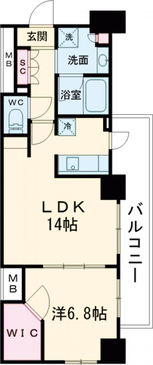 ブランシエスタ両国の間取り