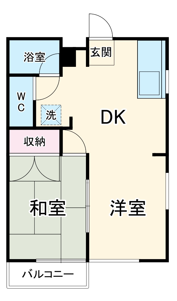 コーポ協和の間取り