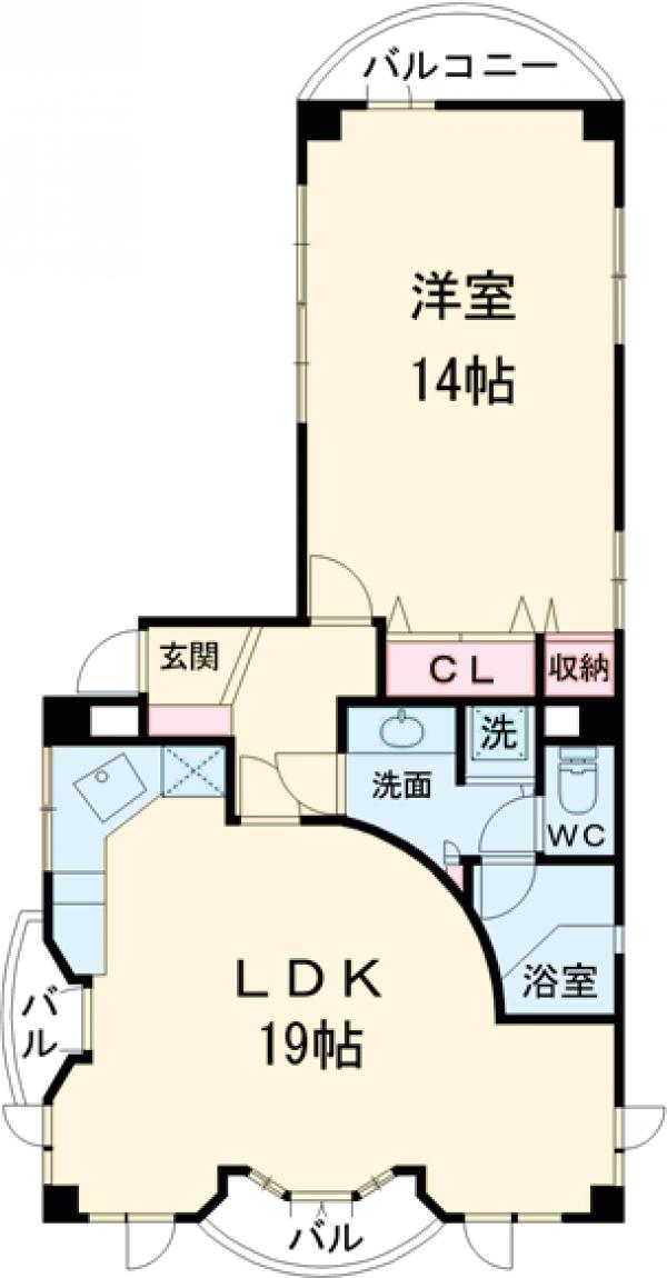 シーメゾン田園調布の間取り