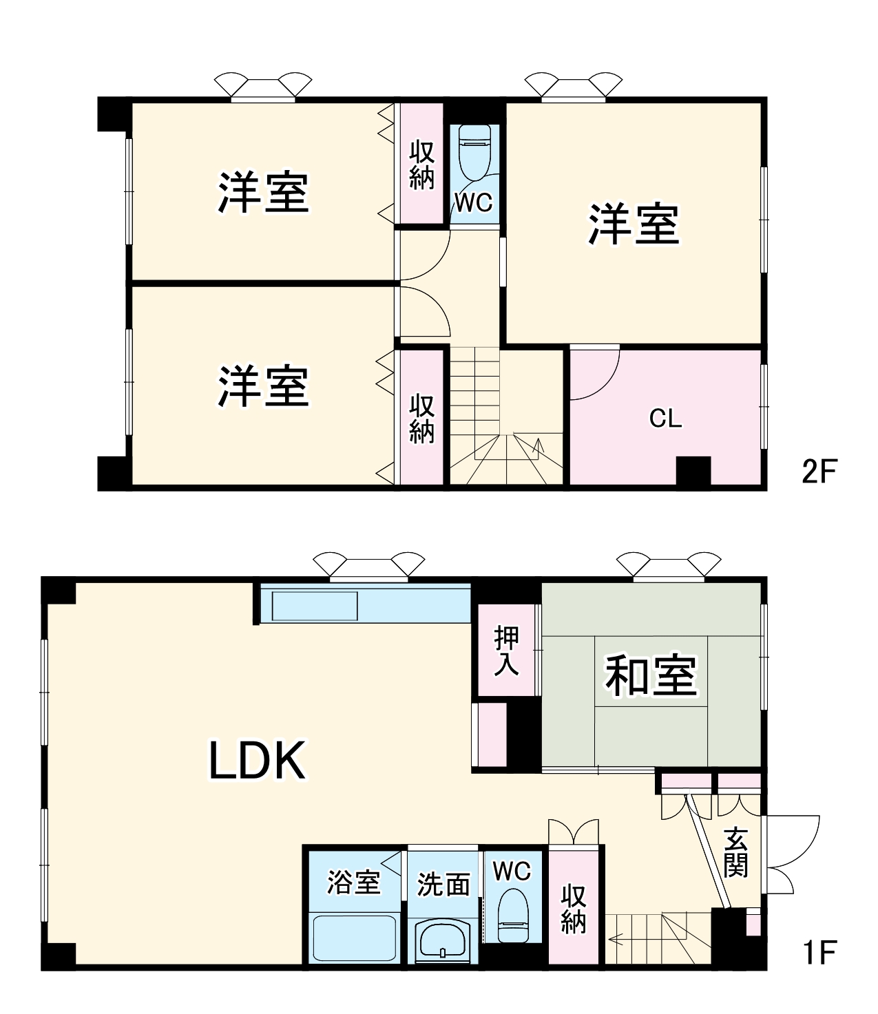 リファレンス朝霞の間取り