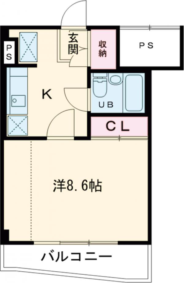 Ｔ’ｓ　ｇａｒｄｅｎ稲城の間取り