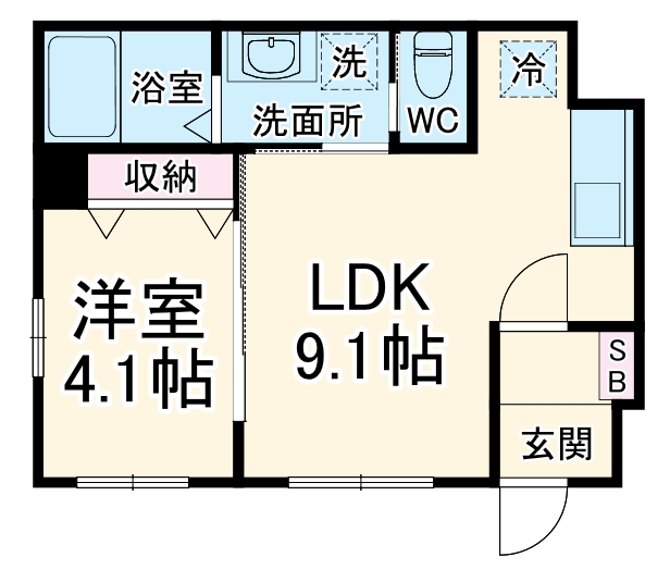 グレイスランドエムの間取り