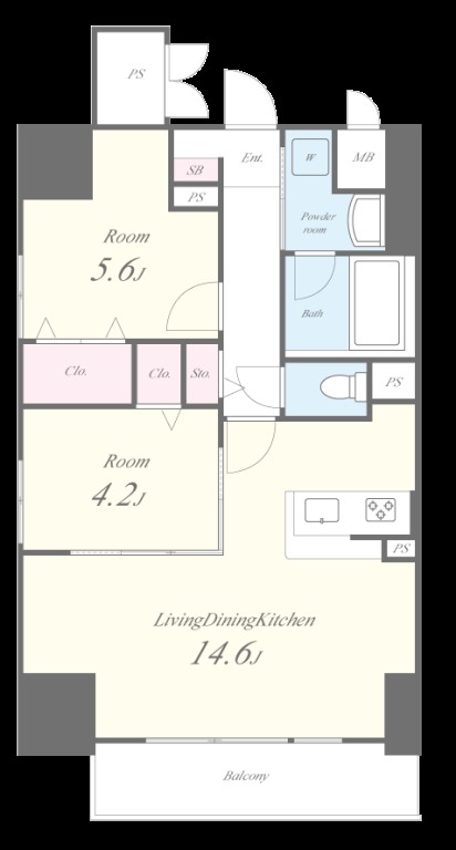 Evergardenの間取り