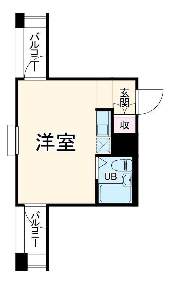 朝日プラザ三条口の間取り
