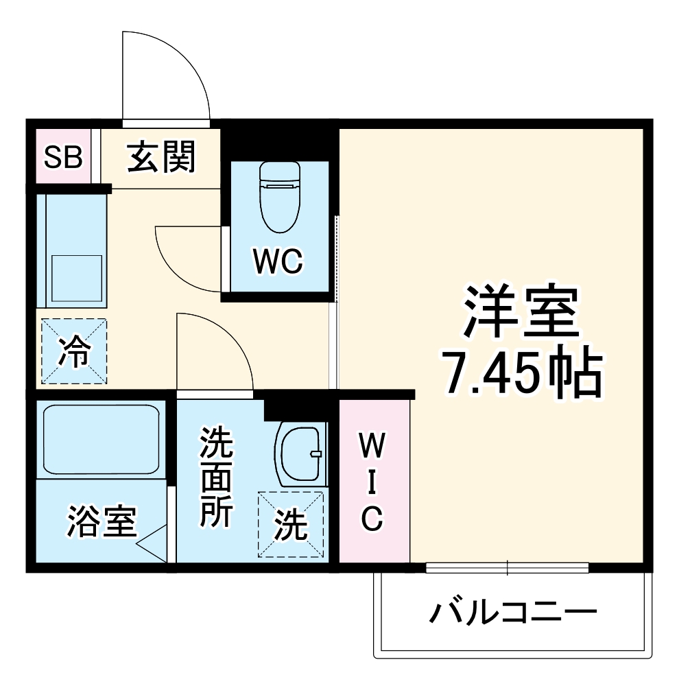 カインドネス北浦和の間取り