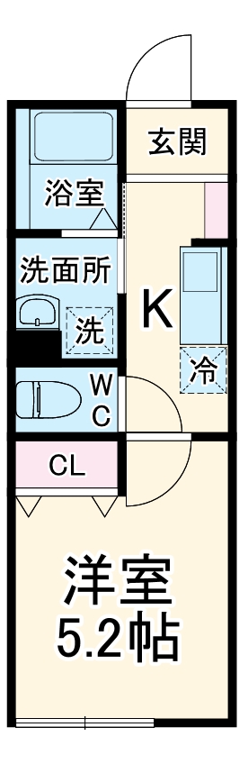 エステージ船橋ノースの間取り