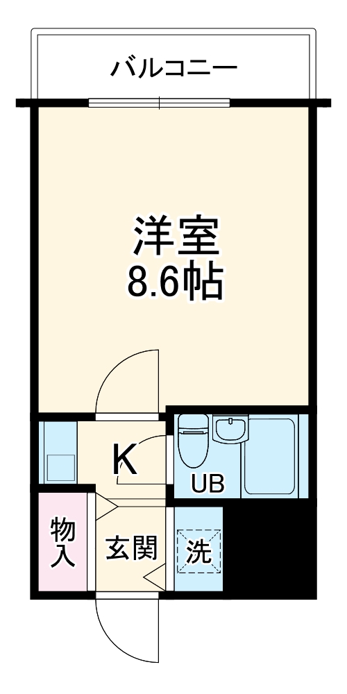 トーカン柏キャステールの間取り