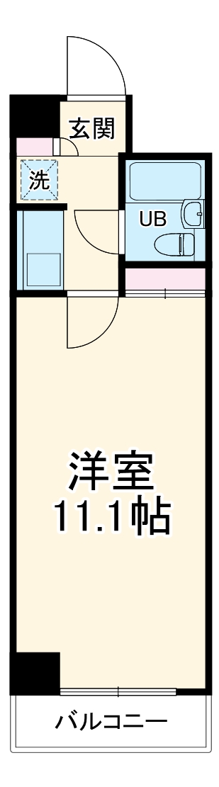 シーサイドビラ鵠沼の間取り