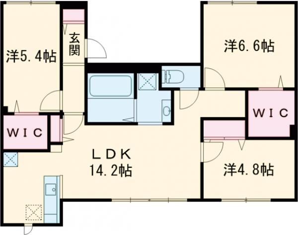 THE HALEの間取り