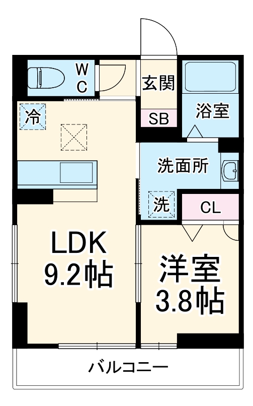 レンブランサ湘南台の間取り
