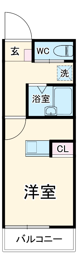 Cozy南与野の間取り