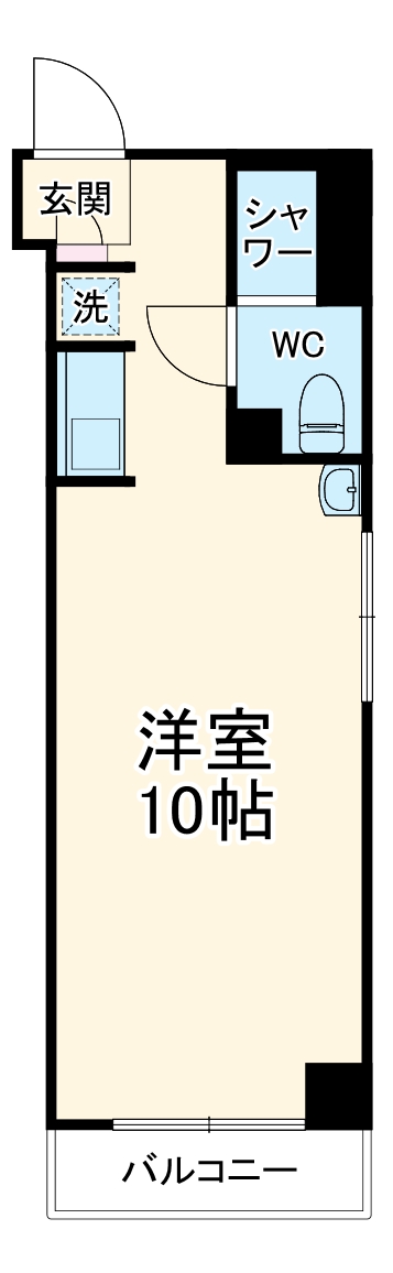 シーサイドビラ鵠沼の間取り