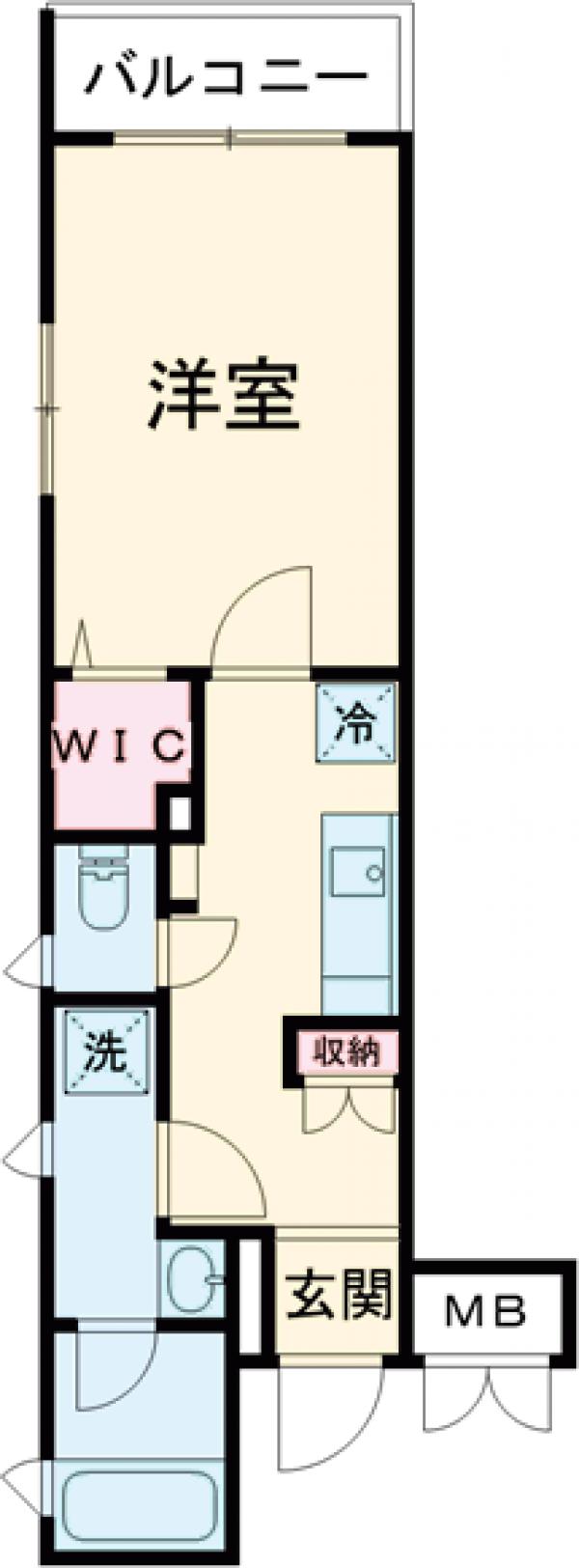 アリーチェ新江古田の間取り