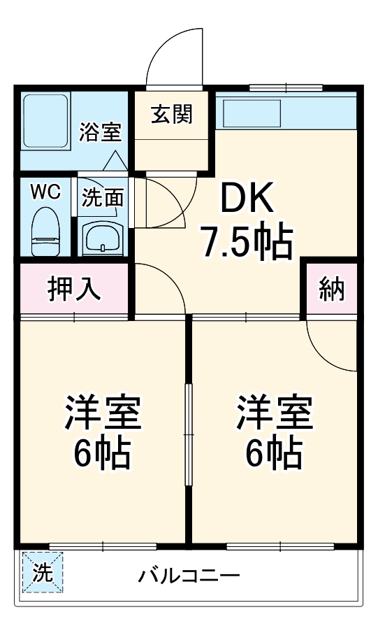 プレシャスビルの間取り