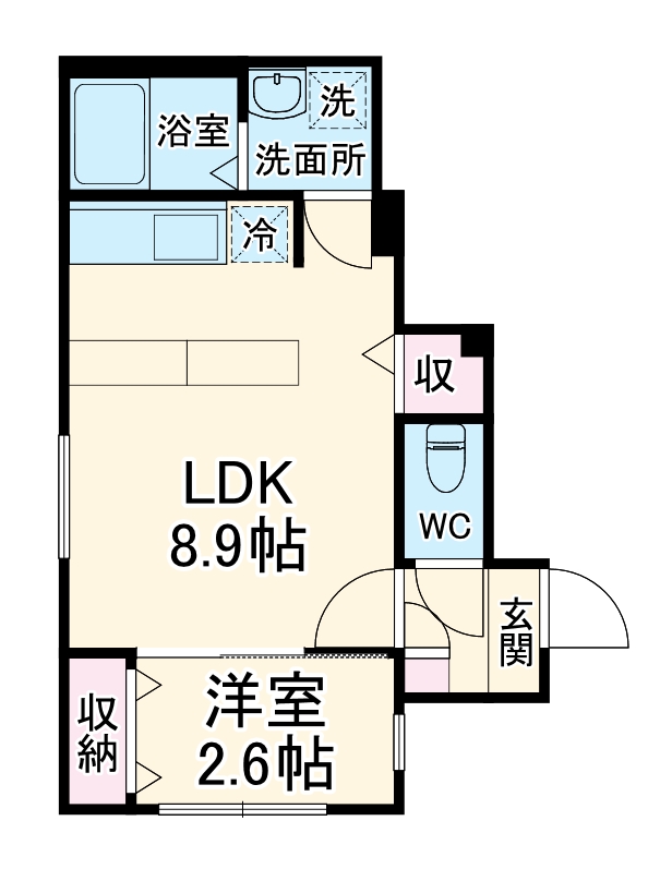 KEIAI RESIDENCE 上尾Ⅳの間取り
