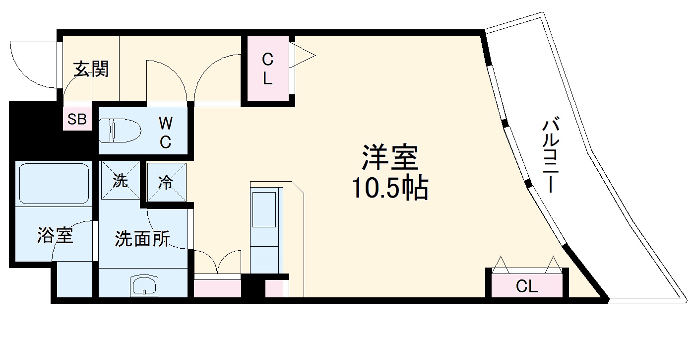 Ritz SQUAREの間取り