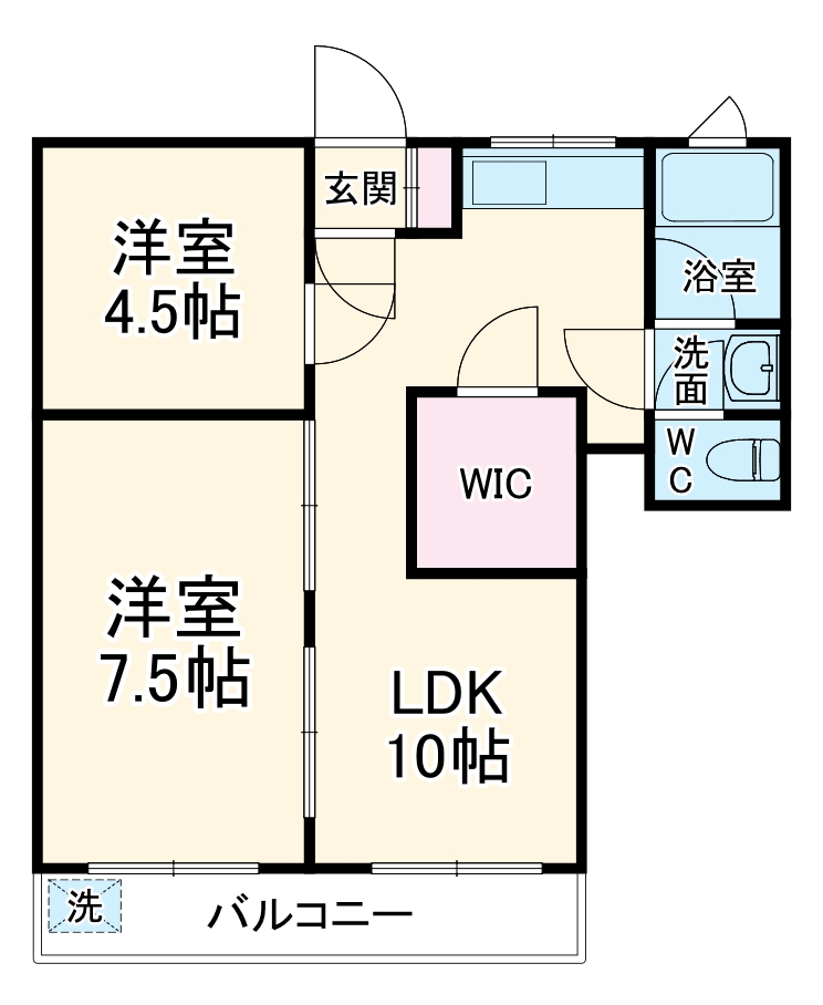 プレシャスビルの間取り