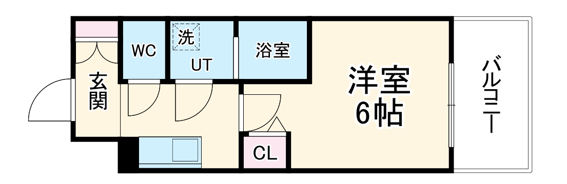 エスリードレジデンス大阪福島シティスクエアの間取り