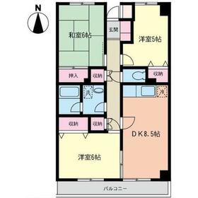 オークウッドⅠの間取り