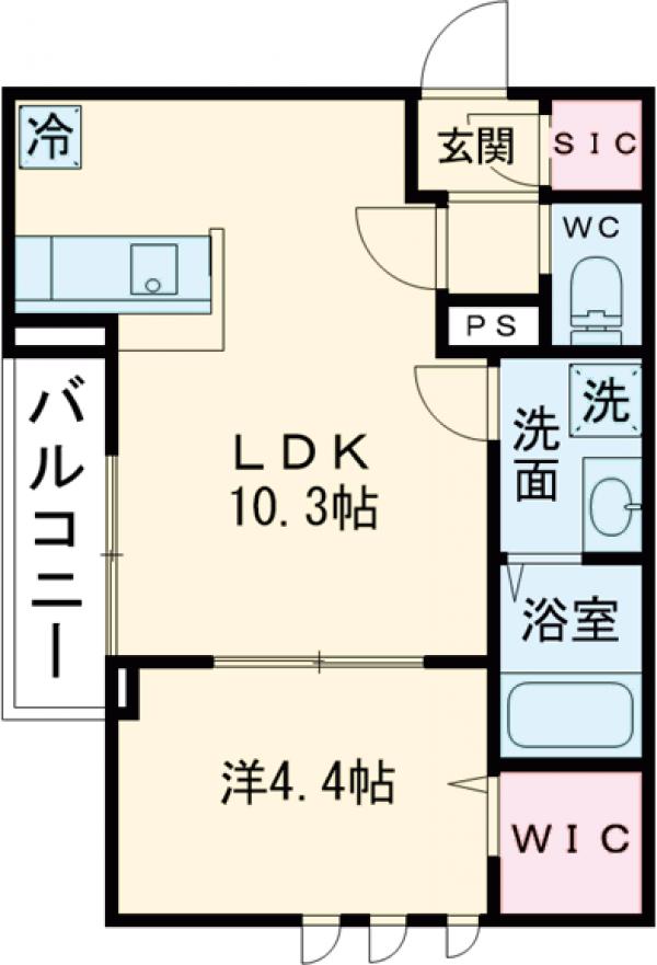 セレスティア東向島の間取り