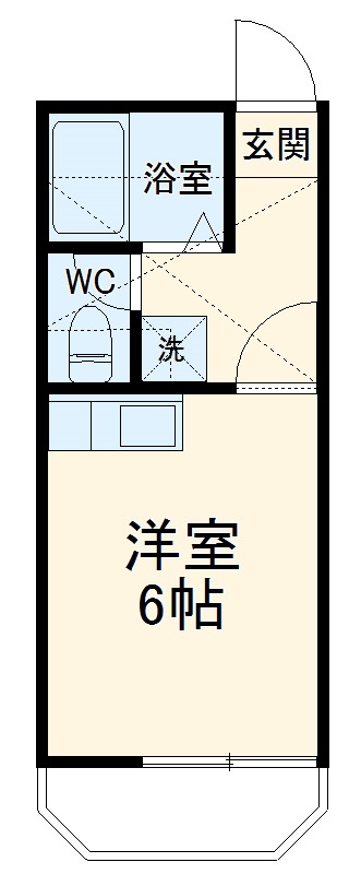 ヴィラいずみの間取り