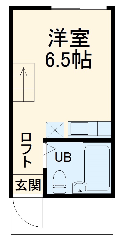ユナイト大道ヘンリーパーセルの間取り