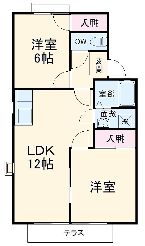 ピューラ13の間取り