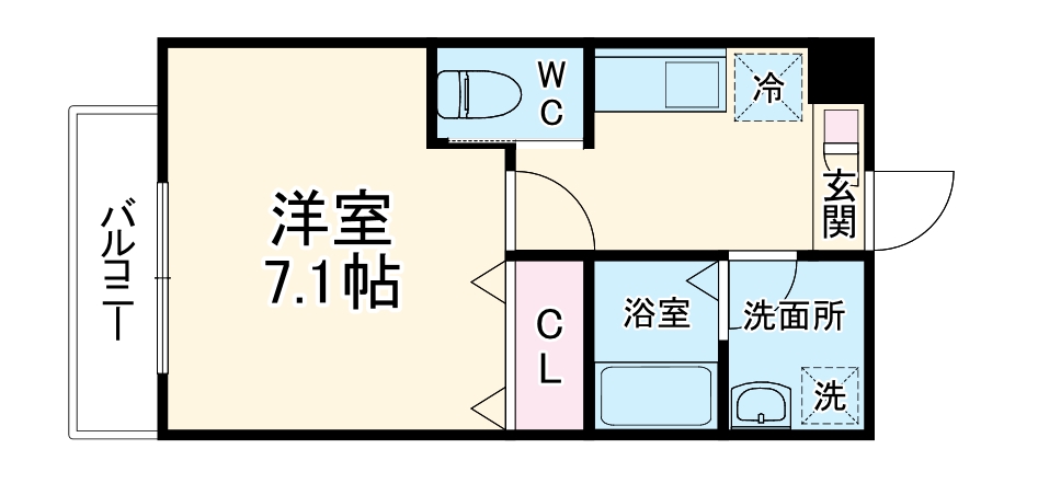 ジーメゾン所沢市下安松ネストの間取り