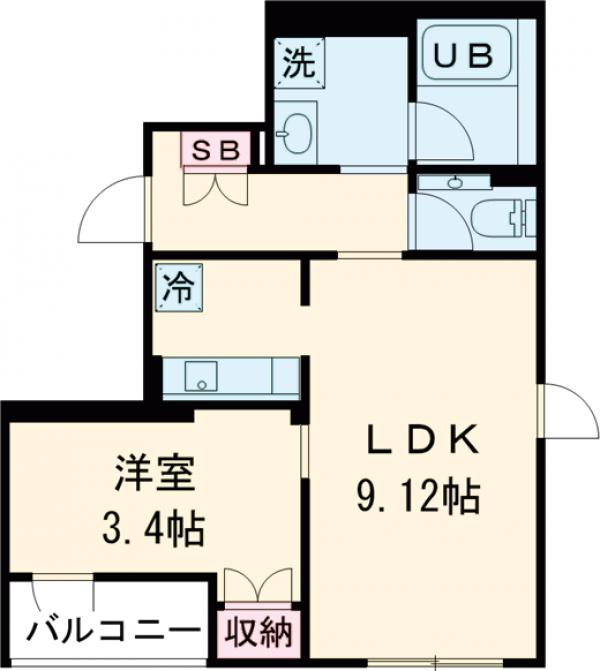 Skuld墨田緑の間取り