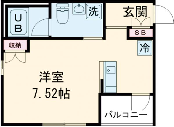 Skuld墨田緑の間取り