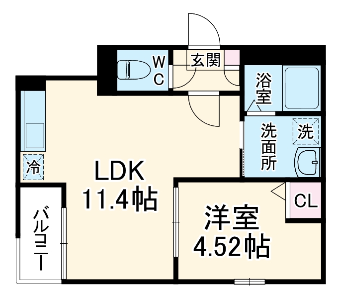 Jack uchisaiwaiⅠの間取り