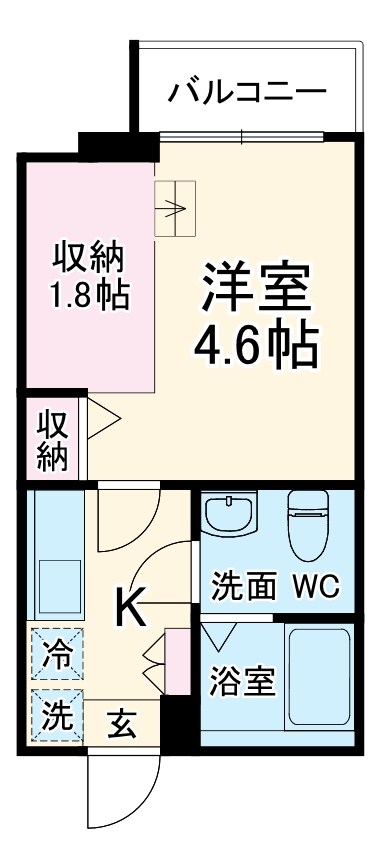 KEIAI RESIDENCE 東大宮の間取り