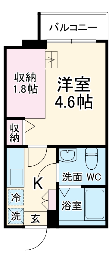 KEIAI RESIDENCE 東大宮の間取り
