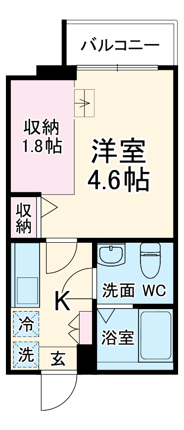 KEIAI RESIDENCE 東大宮の間取り