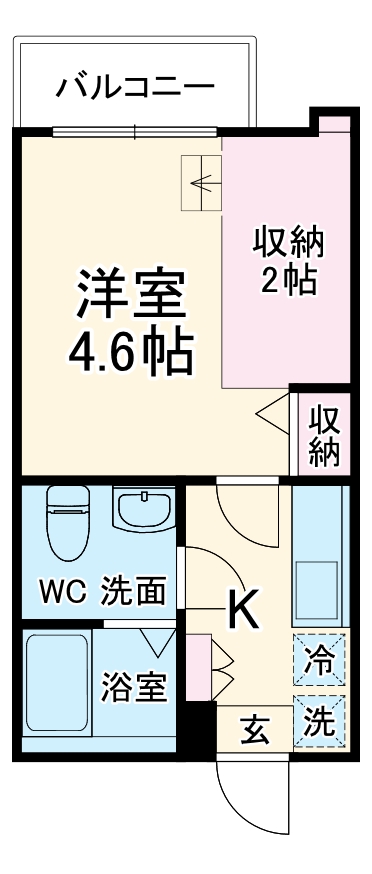 KEIAI RESIDENCE 東大宮の間取り