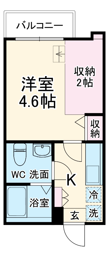 KEIAI RESIDENCE 東大宮の間取り