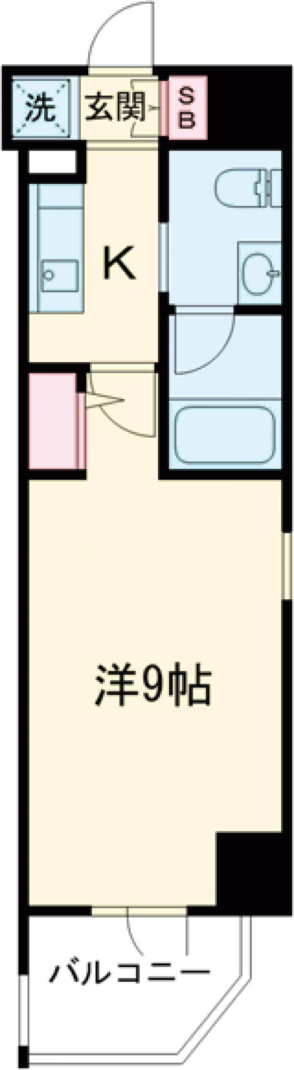 オーキッドレジデンス蔵前の間取り