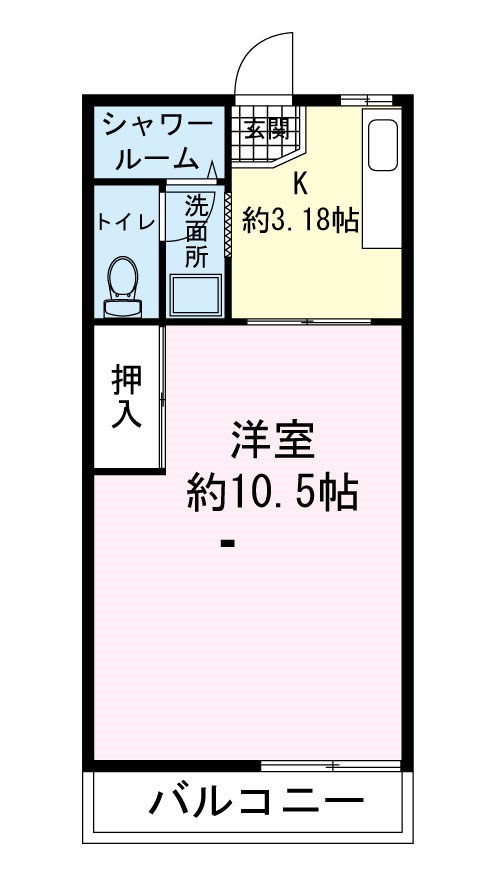 山王グリーンハイツの間取り