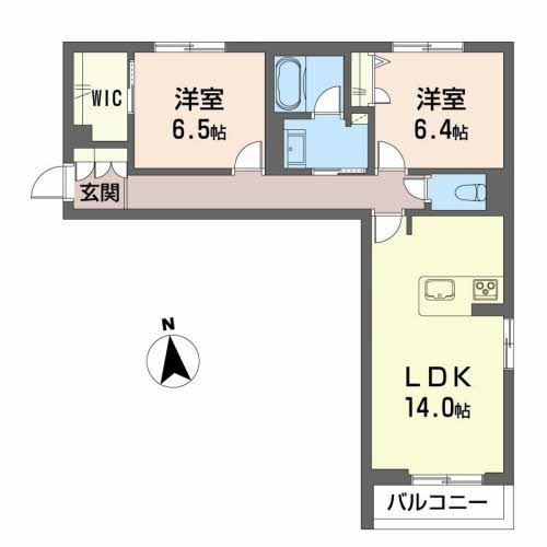 Relafort寿町の間取り