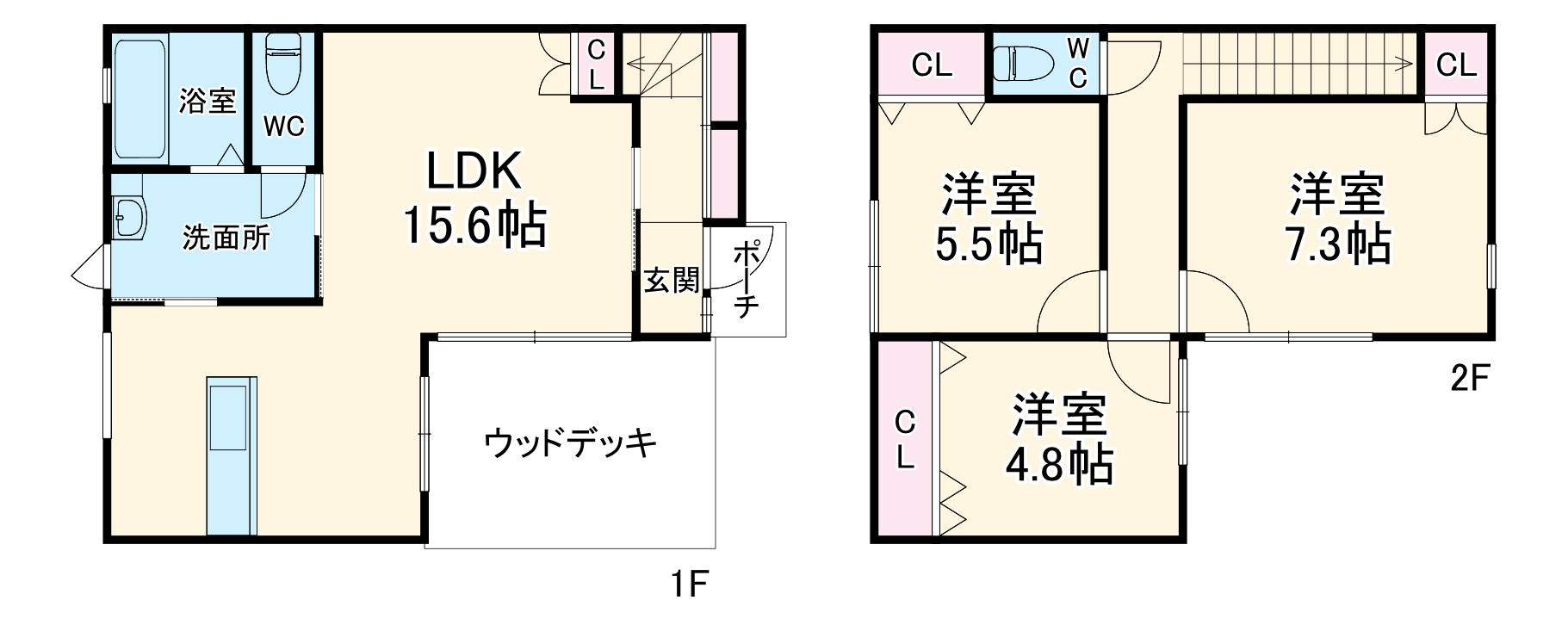 アルトモンテ Bの間取り