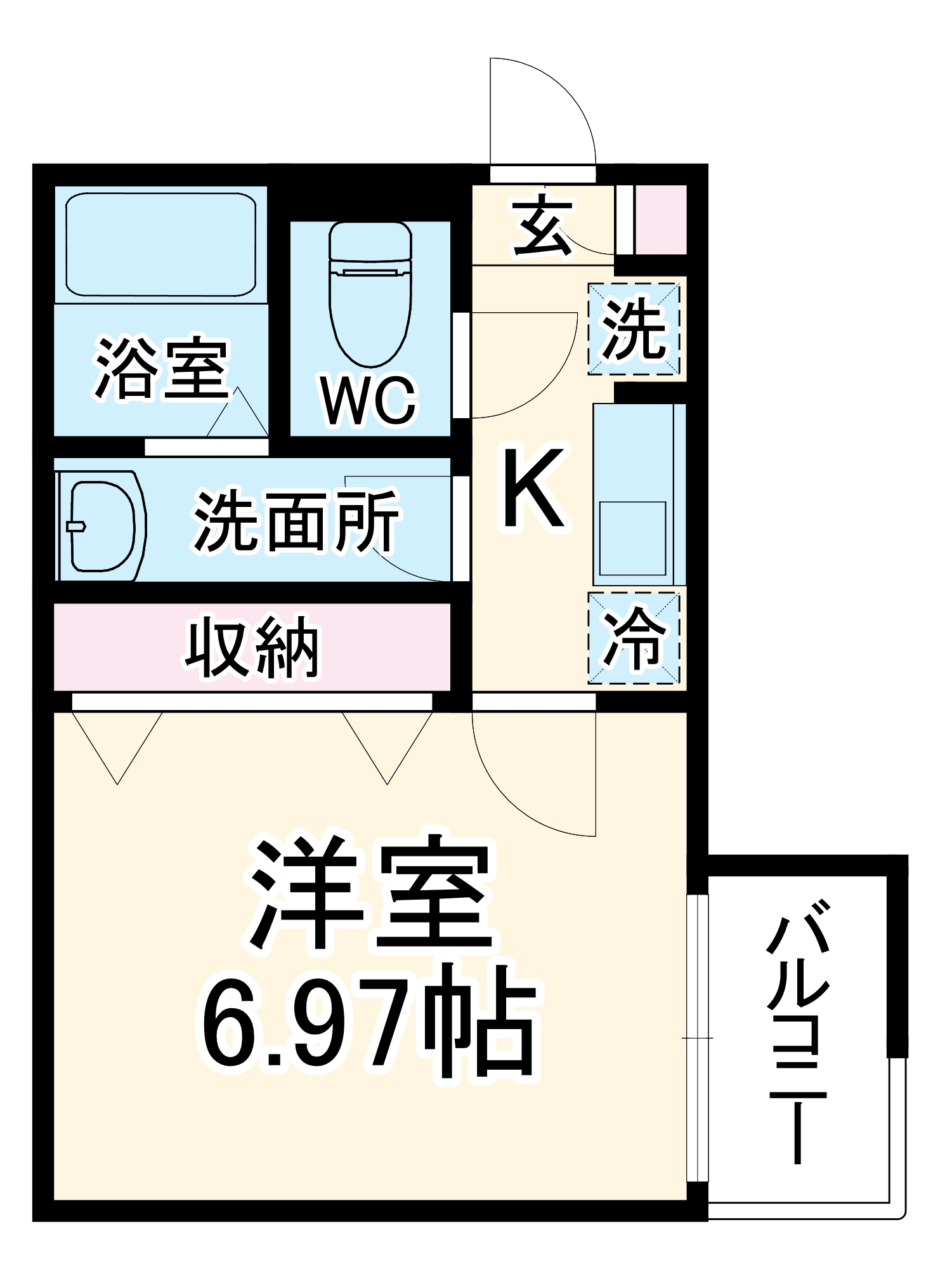 北坂戸ヒルズの間取り