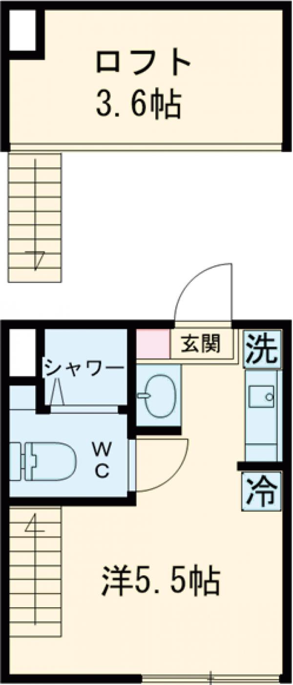 ハーモニーテラス新小岩Ⅳの間取り