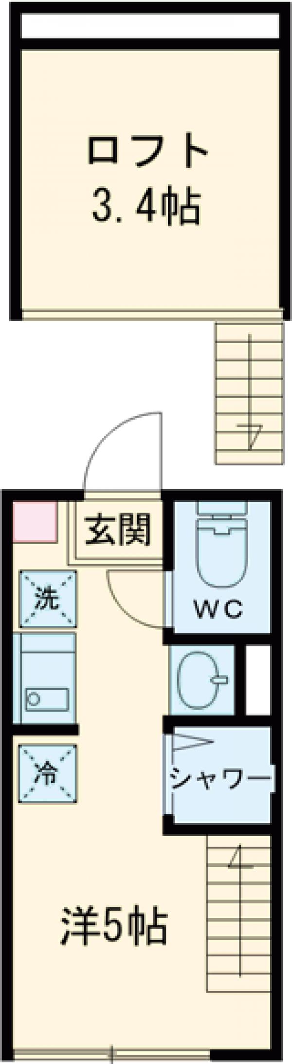 ハーモニーテラス新小岩Ⅳの間取り